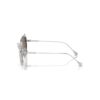 2 In 1 Clip-On Sunglasses Statement, Cat-Eye Shape, Sk7011, White