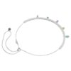 Ariana Grande X Swarovski Necklace Mixed Cuts, Multicolored, Rhodium Plated