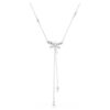 Ariana Grande X Swarovski Y Necklace Mixed Cuts, Dragonfly, Multicolored, Rhodium Plated