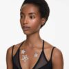 Body Jewel Set (4), Star, White Body Jewel Set (4), Star, White