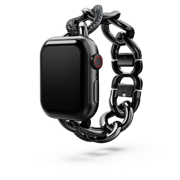 Chain Strap for Apple Watch® 40Mm & 41Mm, Black, Black Finish Chain Strap for Apple Watch® 40Mm & 41Mm, Black, Black Finish