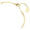 Chroma Bangle Heart, Red, Gold-Tone Plated