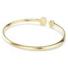 Chroma Bangle Mixed Cuts, Multicolored, Gold-Tone Plated