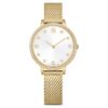 Clarica Watch Swiss Made, Metal Bracelet, Gold Tone, Gold-Tone Finish