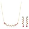Constella Set Mixed Cuts, Multicolored, Gold-Tone Plated