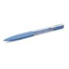 Crystalline Ballpoint Pen Recreated™ Crystals, Blue, Blue Lacquered, Chrome Plated