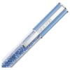 Crystalline Ballpoint Pen Recreated™ Crystals, Blue, Blue Lacquered, Chrome Plated