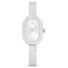 Dextera Bangle Watch Swiss Made, Metal Bracelet, Silver Tone, Stainless Steel