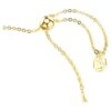 Dextera Bracelet Round Cut, White, Gold-Tone Finish
