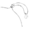 Dextera Bracelet Round Cut, White, Stainless Steel