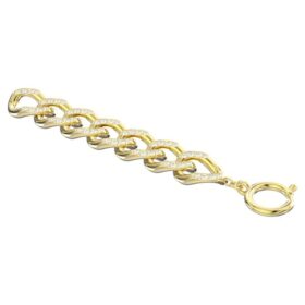 Dextera Extender White, Gold-Tone Plated