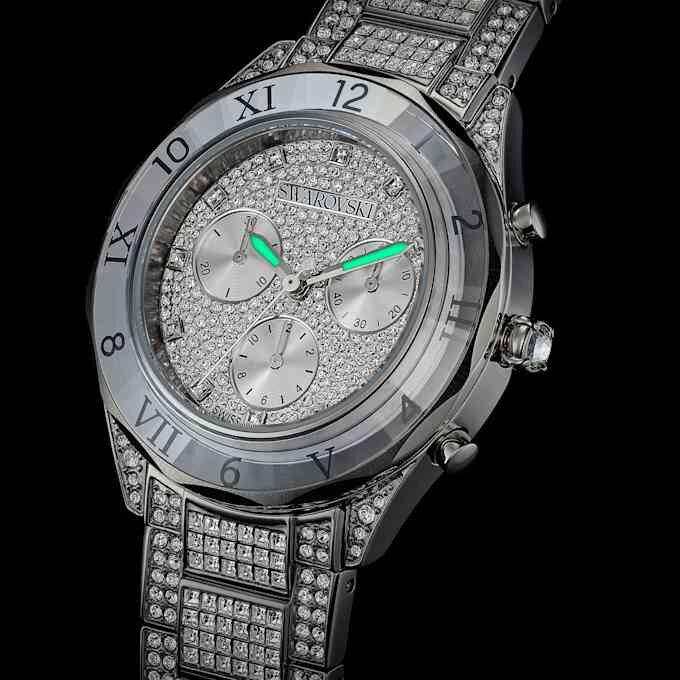 Dextera Lux Watch Swiss Made, Metal Bracelet, Silver Tone, Stainless Steel Dextera Lux Watch Swiss Made, Metal Bracelet, Silver Tone, Stainless Steel