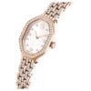 Dextera Octagon Watch Swiss Made, Metal Bracelet, Gold Tone, Rose Gold-Tone Finish