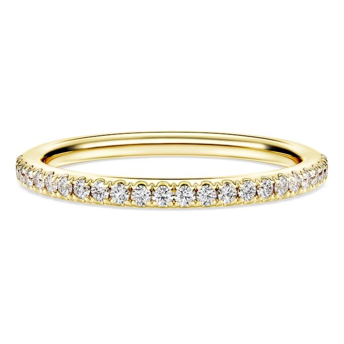 Eternity Band Ring Lab-Grown Diamonds 0.2 Ct Tw, Round Shape, 14K Yellow Gold Eternity Band Ring Lab-Grown Diamonds 0.2 Ct Tw, Round Shape, 14K Yellow Gold