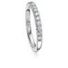 Eternity Band Ring Lab-Grown Diamonds 0.4 Ct Tw, Round Shape, 14K White Gold