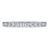 Eternity Band Ring Lab-Grown Diamonds 0.5 Ct Tw, Round Shape, 14K White Gold