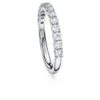 Eternity Band Ring Lab-Grown Diamonds 0.5 Ct Tw, Round Shape, 14K White Gold