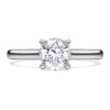 Eternity Lab-Grown Diamonds 1 Ct Tw, Round Shape, 14K White Gold