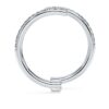Eternity Open Band Ring Lab-Grown Diamonds 0.2 Ct Tw, Round Shape, 14K White Gold