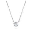 Eternity Pendant Lab-Grown Diamonds 0.5 Ct Tw, Round Shape, Sterling Silver Eternity Pendant Lab-Grown Diamonds 0.5 Ct Tw, Round Shape, Sterling Silver