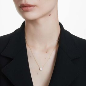 Eternity Solitaire Pendant Lab-Grown Diamonds 1 Ct Tw, Round Shape, 14K Yellow Gold Eternity Solitaire Pendant Lab-Grown Diamonds 1 Ct Tw, Round Shape, 14K Yellow Gold