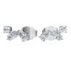 Galaxy Stud Earrings Lab-Grown Diamonds 0.5 Ct Tw, Mixed Shapes, Sterling Silver Galaxy Stud Earrings Lab-Grown Diamonds 0.5 Ct Tw, Mixed Shapes, Sterling Silver