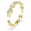 Gema Bangle Mixed Cuts, Multicolored, Gold-Tone Plated Gema Bangle Mixed Cuts, Multicolored, Gold-Tone Plated