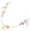 Gema Strandage Mixed Cuts, Multicolored, Gold-Tone Plated Gema Strandage Mixed Cuts, Multicolored, Gold-Tone Plated