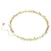 Gema Tennis Necklace Mixed Cuts, Multicolored, Gold-Tone Plated Gema Tennis Necklace Mixed Cuts, Multicolored, Gold-Tone Plated