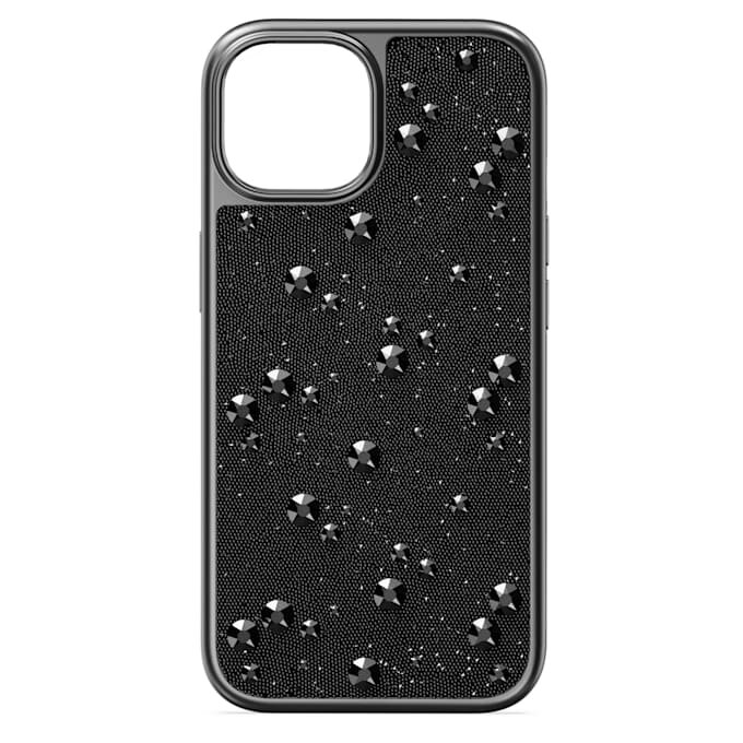 High Smartphone Case Flat Back Crystals, Iphone® 15, Black High Smartphone Case Flat Back Crystals, Iphone® 15, Black