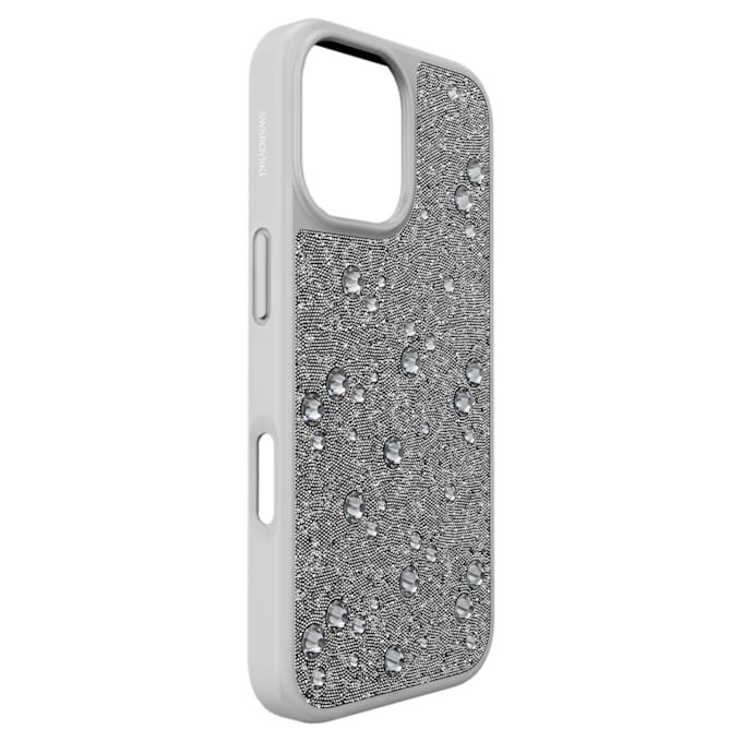 High Smartphone Case Flat Back Crystals, Iphone® 17, Silver Tone High Smartphone Case Flat Back Crystals, Iphone® 17, Silver Tone