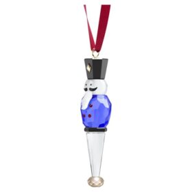 Holiday Cheers Nutcracker Ornament Blue