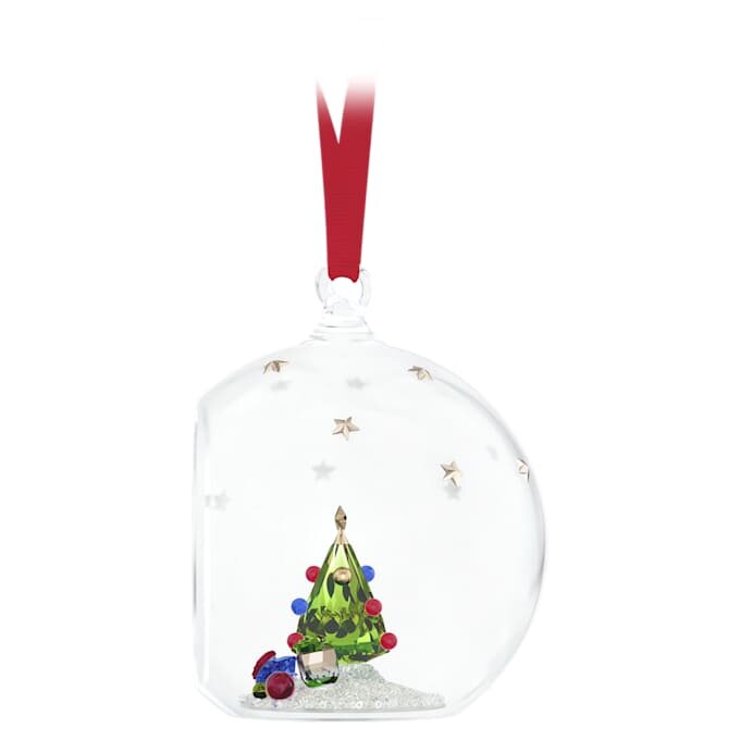 Holiday Cheers Tree and Gifts Ball Ornament Holiday Cheers Tree and Gifts Ball Ornament