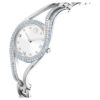 Hyperbola Bangle Watch Swiss Made, Metal Bracelet, Blue, Stainless Steel