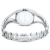 Hyperbola Bangle Watch Swiss Made, Metal Bracelet, Silver Tone, Stainless Steel