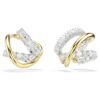 Hyperbola Ear Cuffs Mixed Cuts, White, Mixed Metal Finish Hyperbola Ear Cuffs Mixed Cuts, White, Mixed Metal Finish