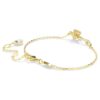Idyllia Bracelet Mixed Cuts, Flower, Multicolored, Gold-Tone Plated
