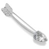 Idyllia Brooch Mixed Cuts, Arrow, White, Rhodium Plated Idyllia Brooch Mixed Cuts, Arrow, White, Rhodium Plated
