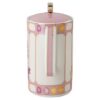 Idyllia Coffee Pot Porcelain, Crystal Print Motif, Bird, Multicolored