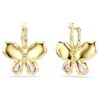 Idyllia Drop Earrings Mixed Cuts, Pavé, Butterfly, Multicolored, Gold-Tone Plated Idyllia Drop Earrings Mixed Cuts, Pavé, Butterfly, Multicolored, Gold-Tone Plated