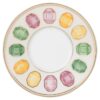 Idyllia Espresso Cup with Saucer Porcelain, Crystal Print Motif, Citron, Multicolored Idyllia Espresso Cup with Saucer Porcelain, Crystal Print Motif, Citron, Multicolored
