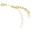 Idyllia Necklace Crystal Pearl, White, Gold-Tone Plated Idyllia Necklace Crystal Pearl, White, Gold-Tone Plated