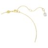 Idyllia Pendant Mixed Cuts, Flower, Blue, Gold-Tone Plated Idyllia Pendant Mixed Cuts, Flower, Blue, Gold-Tone Plated