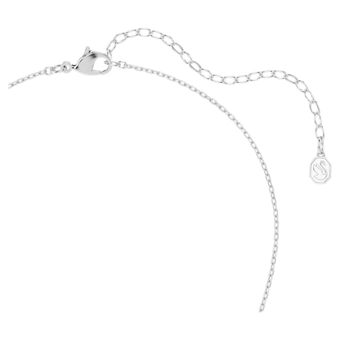 Idyllia Pendant Mixed Cuts, Heart with Arrow, White, Mixed Metal Finish Idyllia Pendant Mixed Cuts, Heart with Arrow, White, Mixed Metal Finish