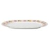 Idyllia Platter Porcelain, Crystal Print Motif, Lily Citron, Small, Multicolored