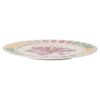 Idyllia Service Plate Porcelain, Crystal Print Motif, Lily, Multicolored