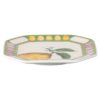 Idyllia Vide Poche Porcelain, Crystal Print Motif, Citron, Multicolored