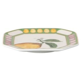 Idyllia Vide Poche Porcelain, Crystal Print Motif, Citron, Multicolored