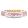 Idyllia Vide Poche Porcelain, Crystal Print Motif, Lily, Multicolored