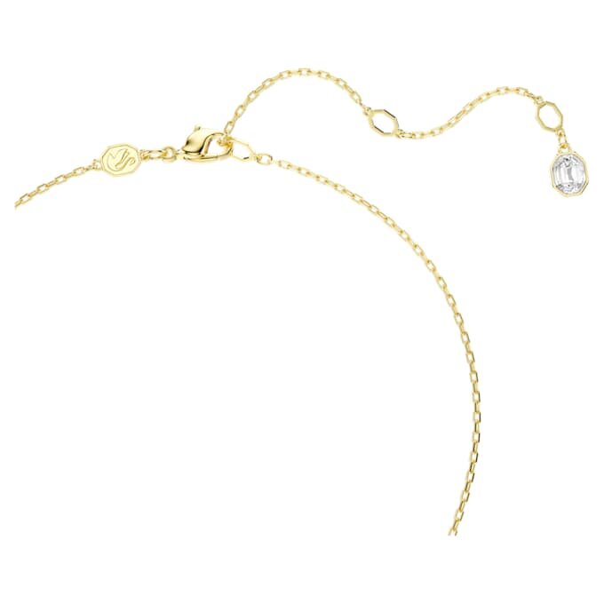 Idyllia Y Pendant Mixed Cuts, Flower, Multicolored, Gold-Tone Plated Idyllia Y Pendant Mixed Cuts, Flower, Multicolored, Gold-Tone Plated